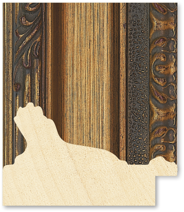 Kolekcija BAROK - zlato